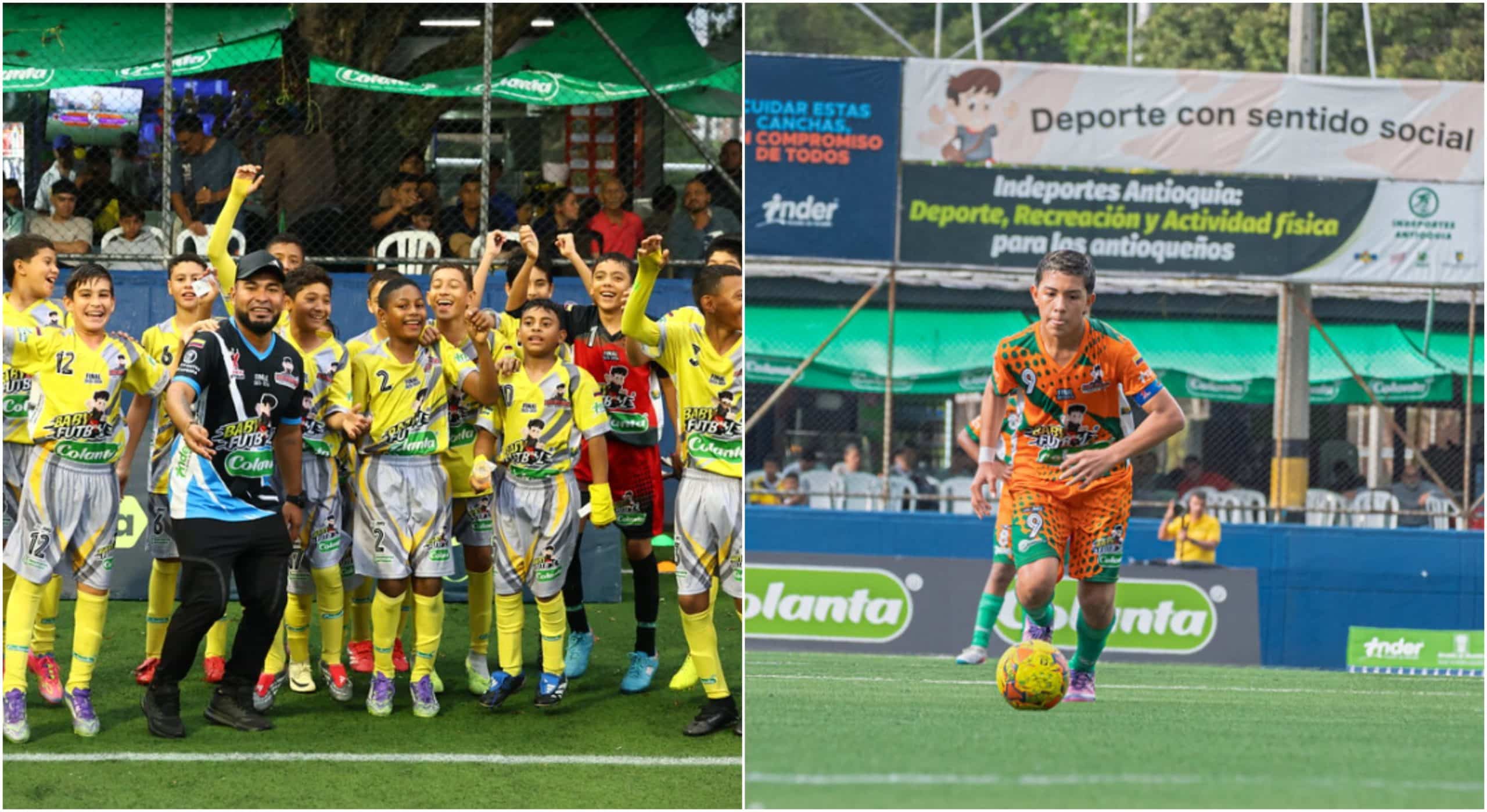 Estos son los finalistas de la rama masculina en el Babyfútbol 2026