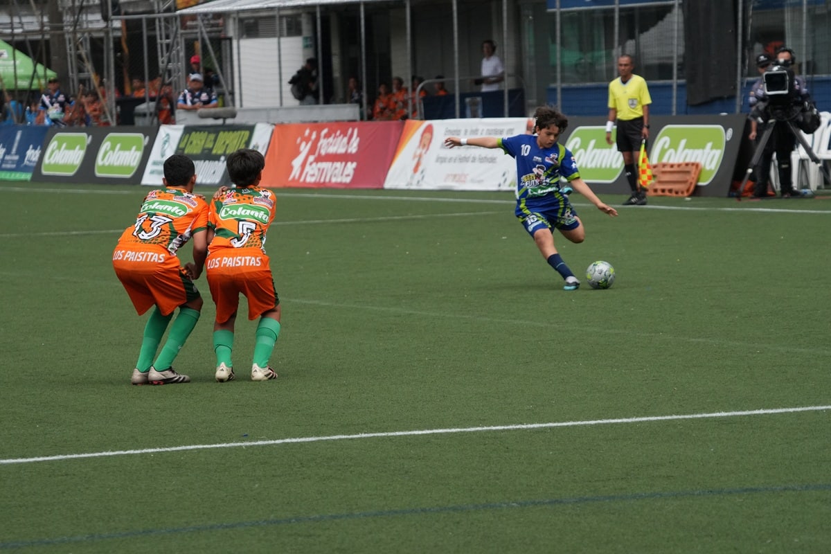 Estos son los resultados de los partidos del Babyfútbol del sábado, 10 de enero