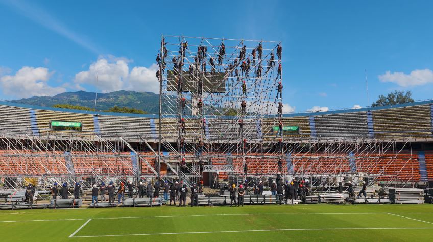 ¡Increíble! Así es el escenario donde cantará Bad Bunny en Medellín