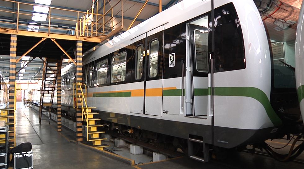 Inició el ensamble de uno de los 13 trenes nuevos que tendrá el Metro de Medellín
