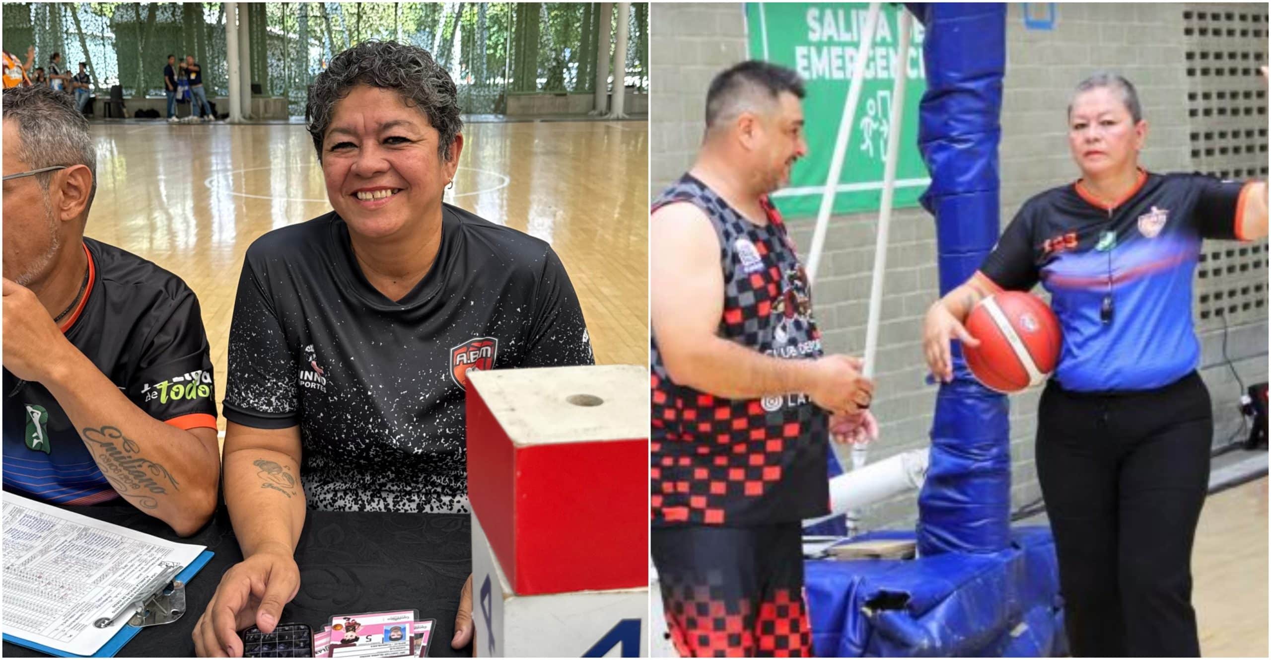 La jueza del Babybaloncesto que combate el cáncer mientras es la autoridad en los partidos
