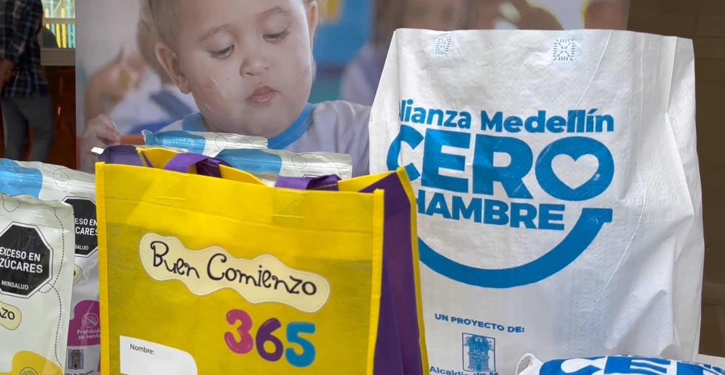 Medellín avanza en la lucha contra el hambre