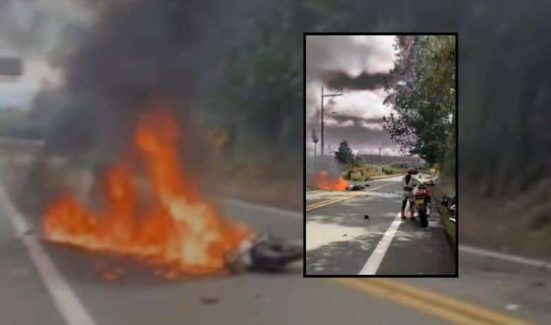 Mujer falleció en un accidente de tránsito en Las Palmas