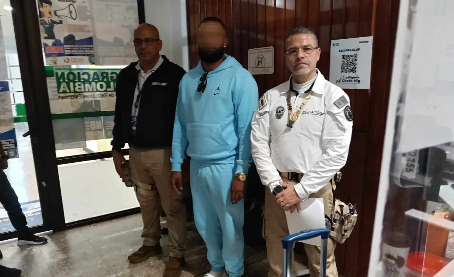 Capturan a dominicano en el aeropuerto de Rionegro con circular roja de Interpol por abuso