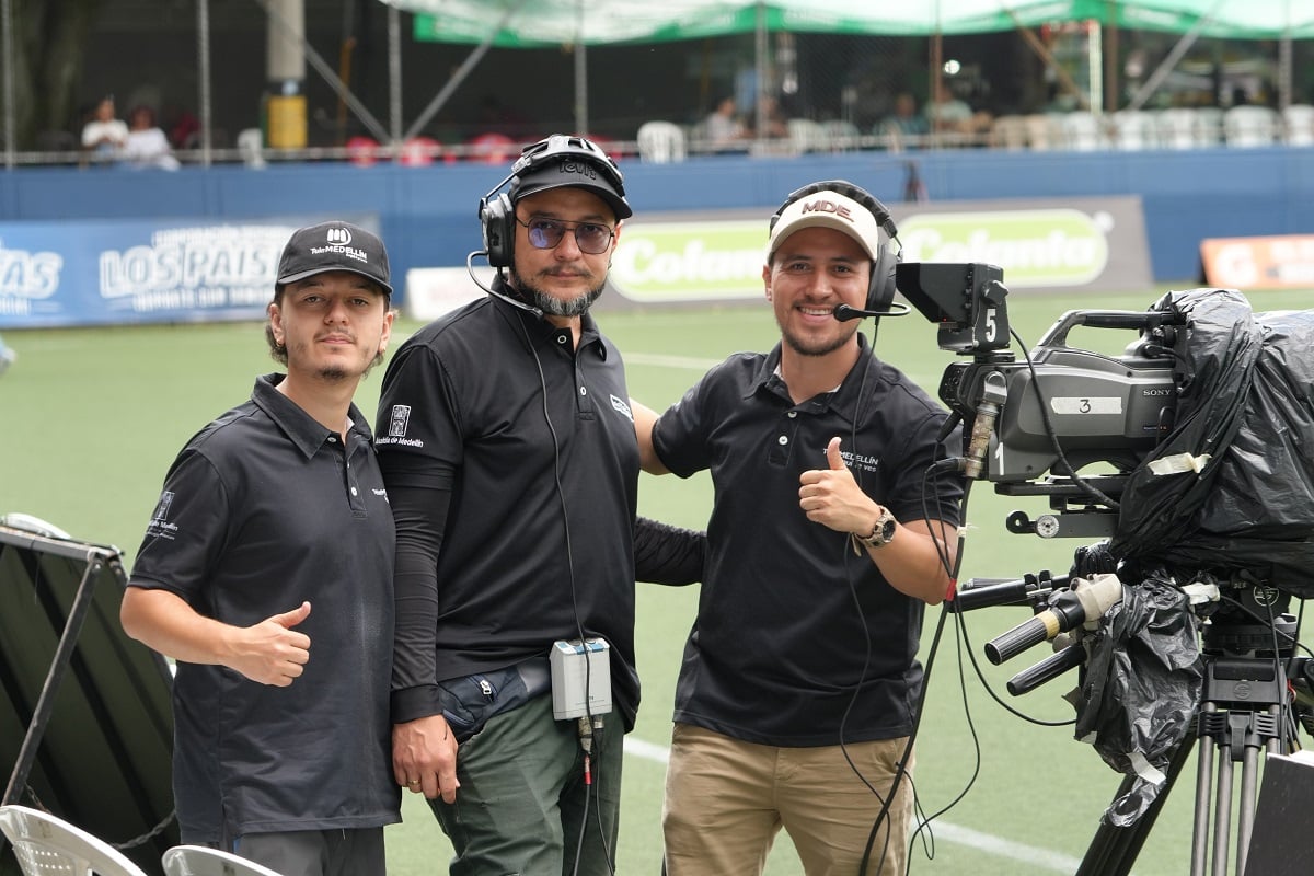 Telemedellín cubre el Babyfútbol 2026 con gran éxito