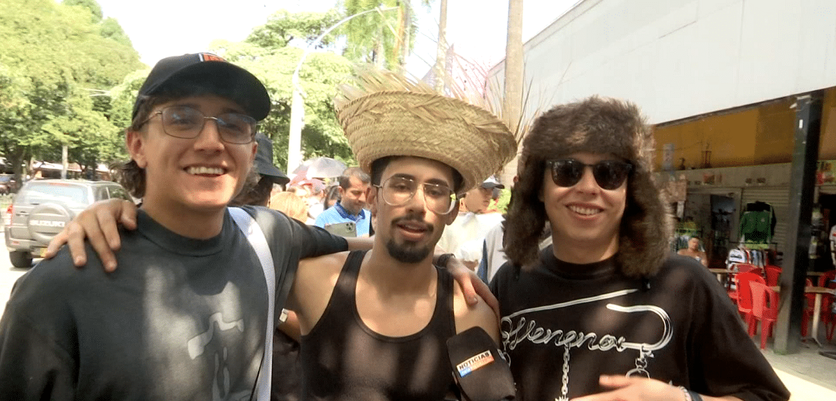 Desde Bogotá, doble de Bad Bunny arribó a Medellín con la ilusión de verlo en concierto