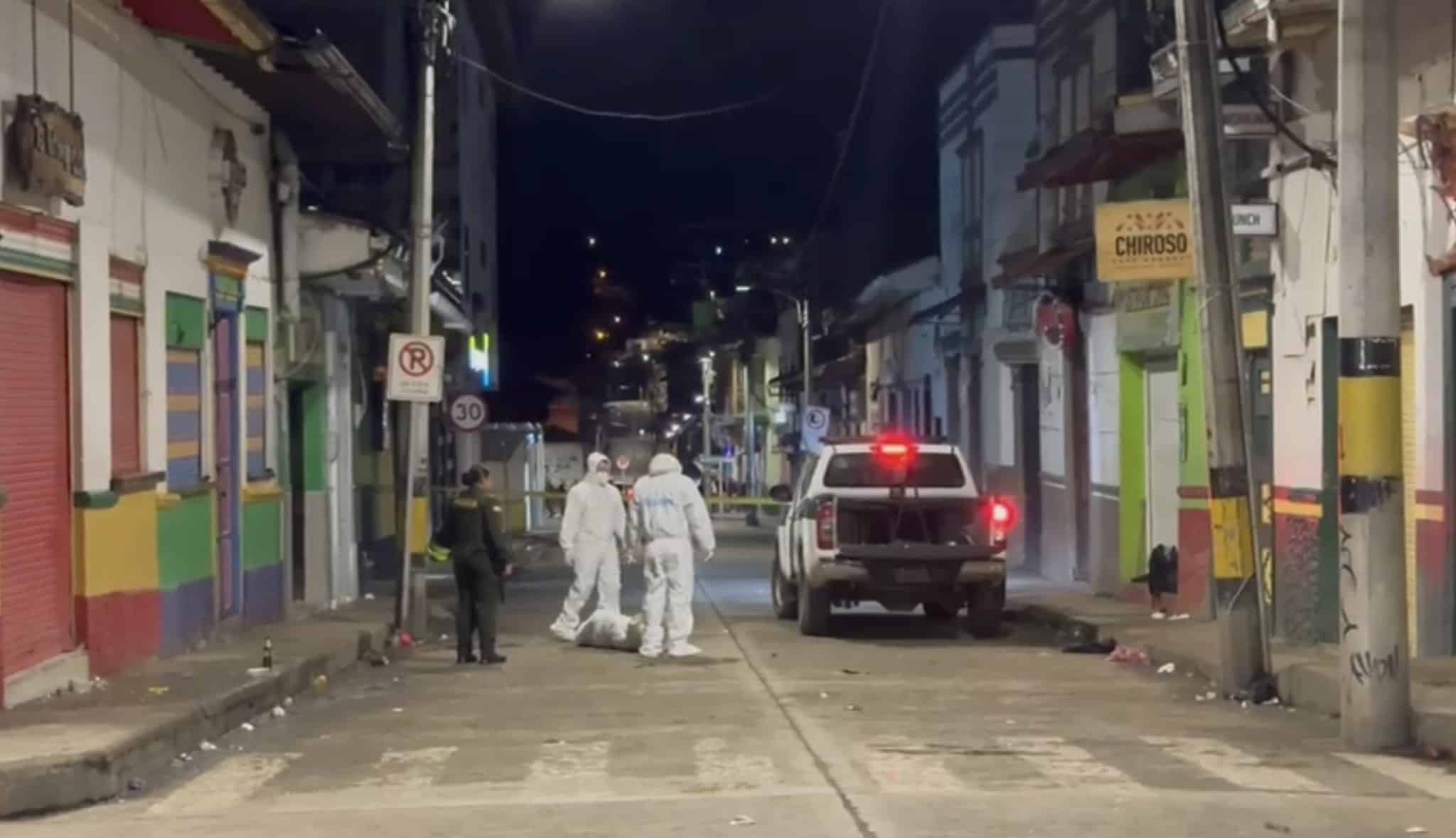Dos muertos y ocho heridos dejó tiroteo en Urrao en medio de un ataque sicarial