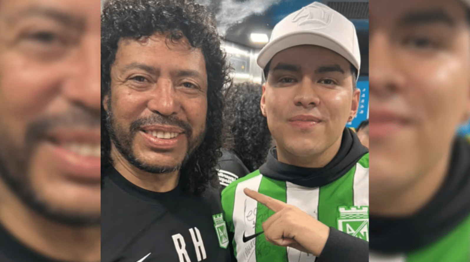 El fútbol y Nacional, otra de las pasiones de Yeison Jiménez