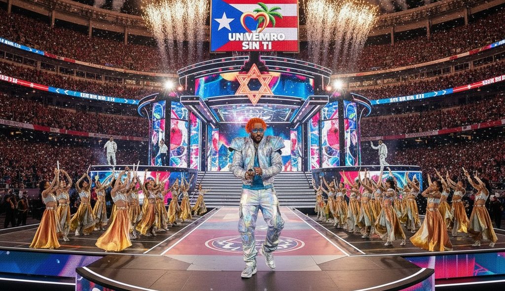 Así será el show de medio tiempo en el Super Bowl con Bad Bunny como invitado