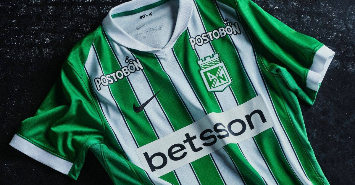 Atlético Nacional renueva su patrocinio con marca para su indumentaria deportiva