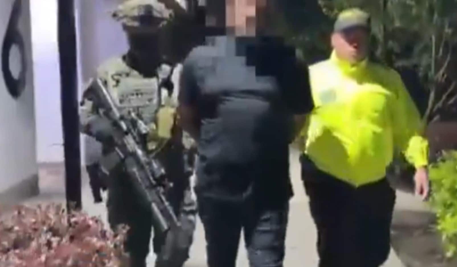 Capturan en Bello a alias 