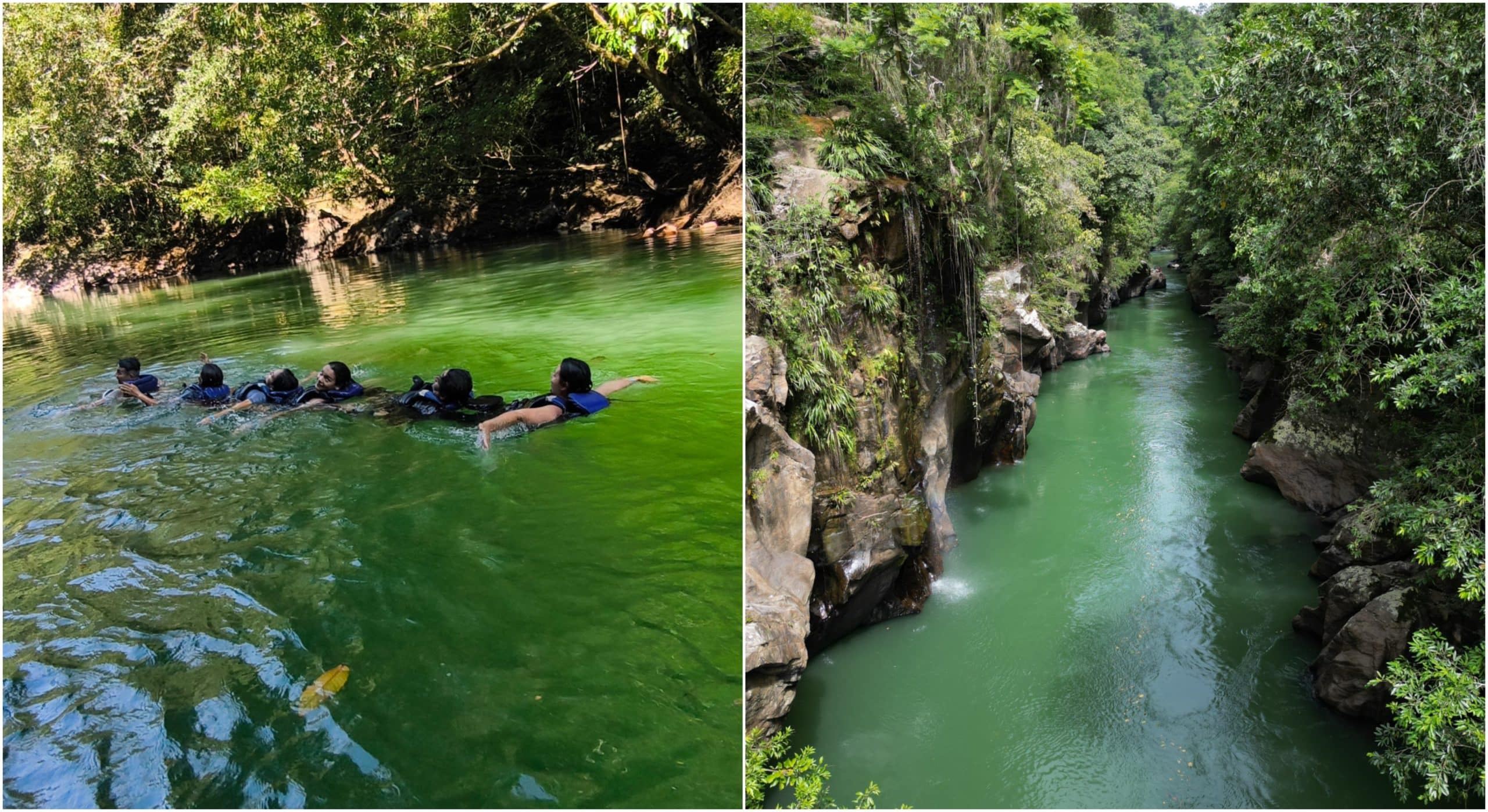 Este es el paraíso natural donde puede hacer body rafting durante más de siete kilómetros