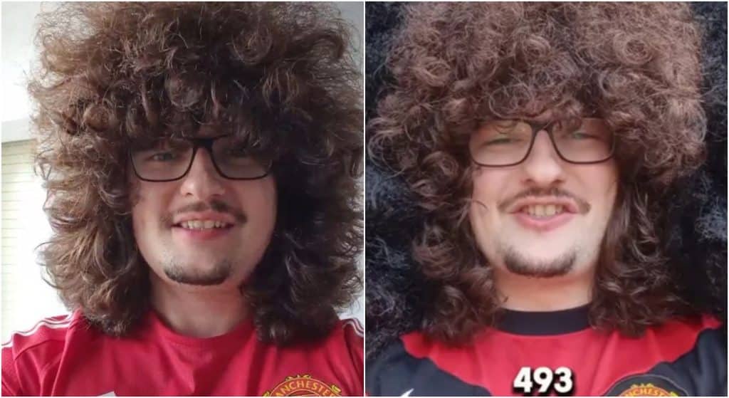 Hincha del Manchester United lleva 500 días sin cortarse el pelo