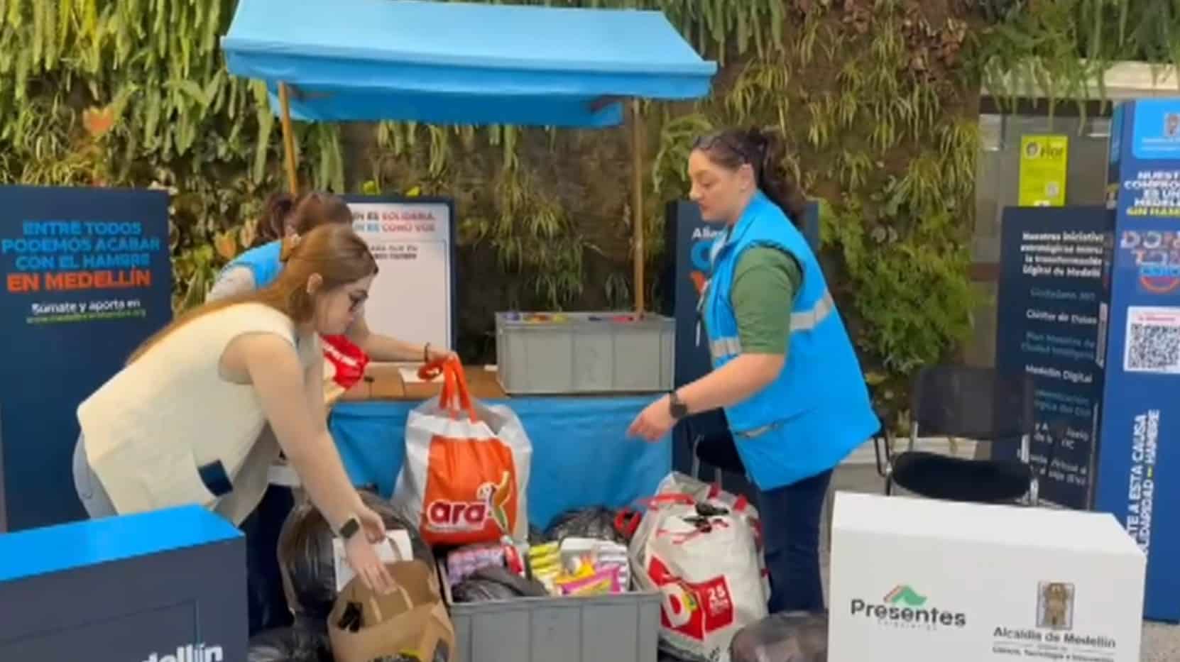 Medellín ha recolectado casi 11 toneladas de ayudas para damnificados de Urabá y Córdoba