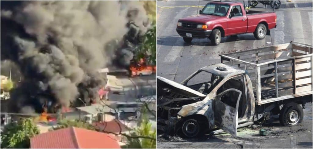 Ola de violencia en México tras la muerte del narcotraficante 'El Mencho'