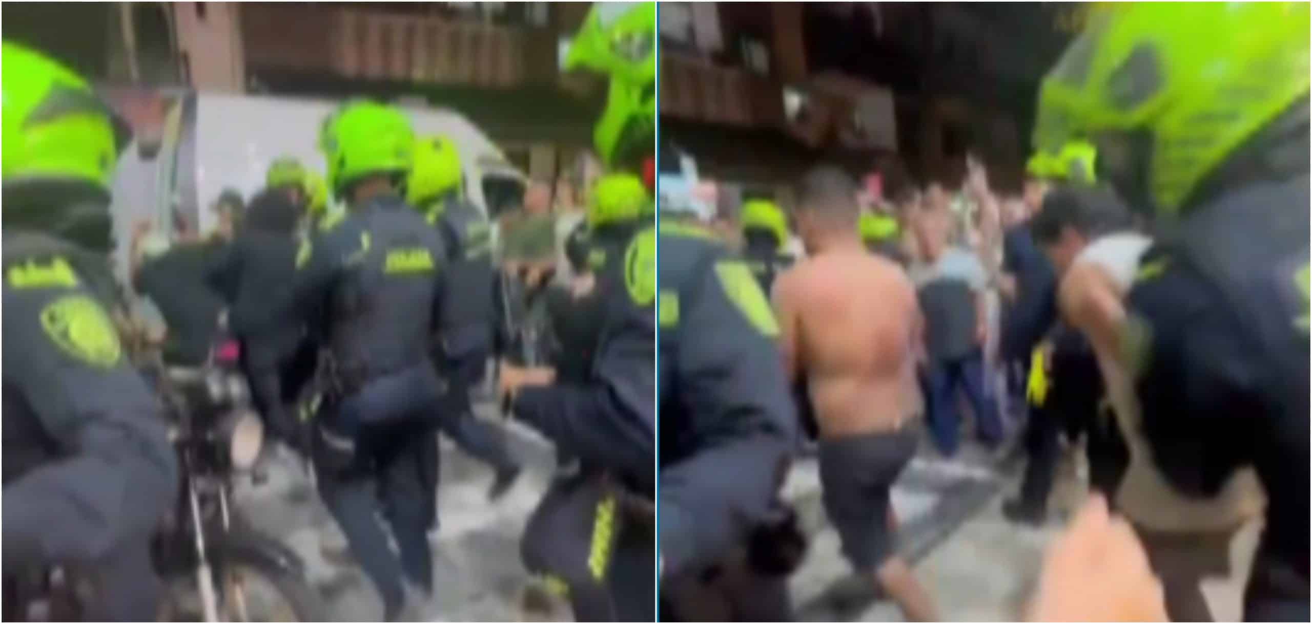 Policía evitó que cuatro extranjeros fueran linchados por presuntamente robar en locales