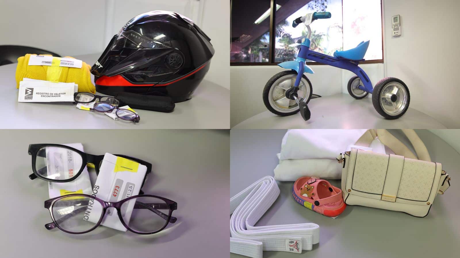 ¿Ya los vio? Los objetos más curiosos encontrados en el Metro de Medellín