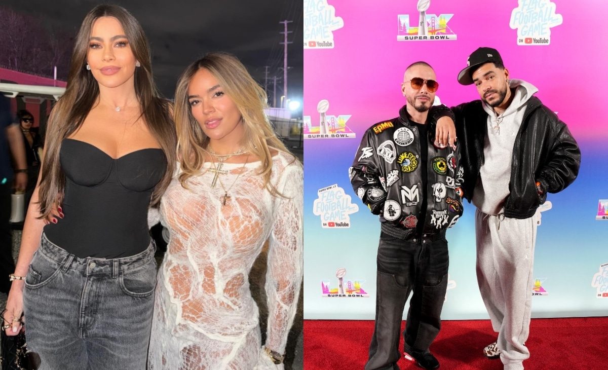 ¡Colombia presente! Estos artistas también disfrutaron el show de Bad Bunny en el Super Bowl