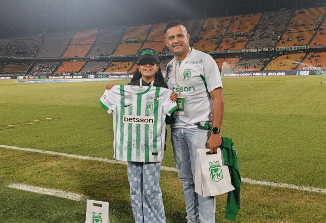 Un sueño cumplido en el Atanasio Girardot: la historia de un padre y su hija