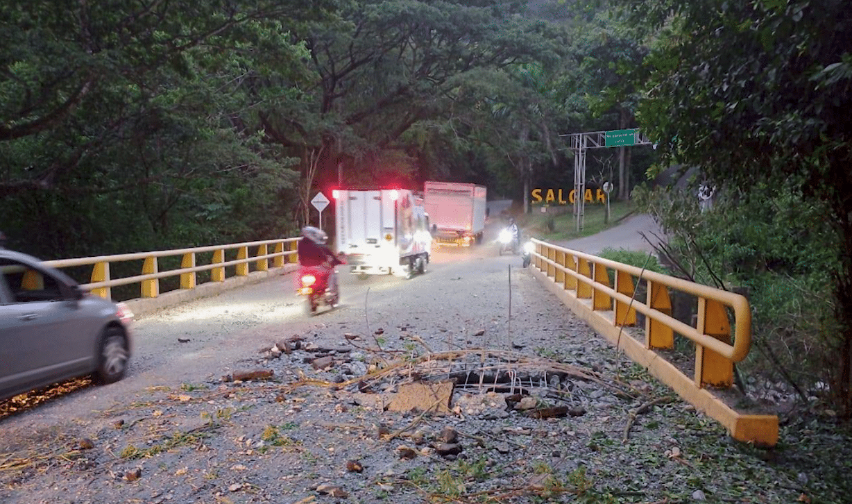 Transportadores reclaman más seguridad en vías del Suroeste antioqueño