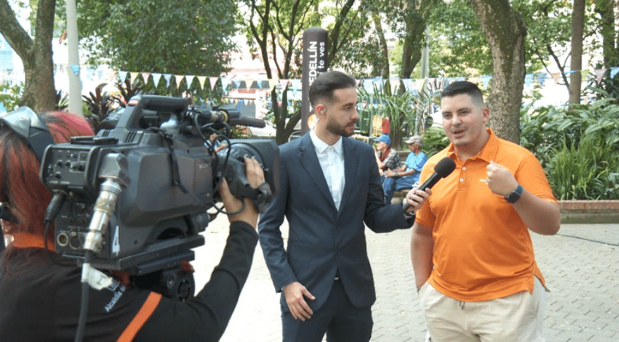 Así se vivió la jornada de Telemedellín en Mi Barrio en Boston