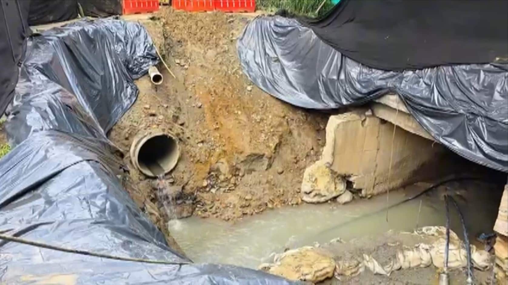 Avance de obras en la avenida El Poblado