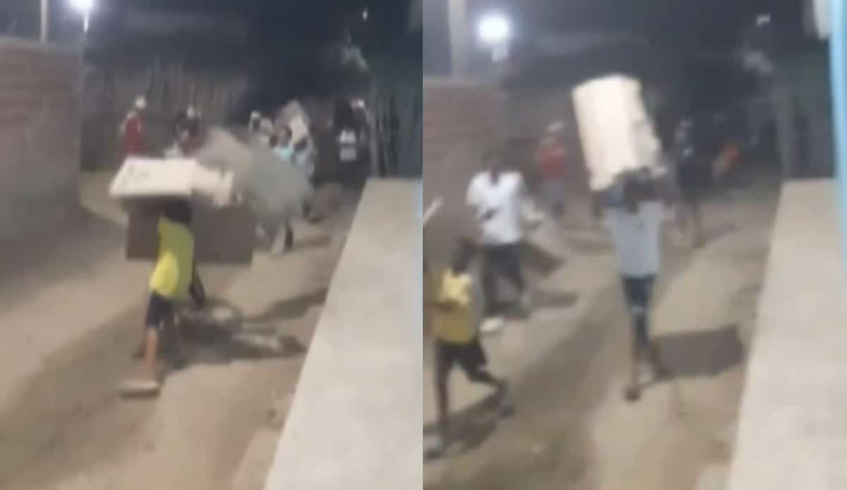 Habitantes del municipio de Calamar, Bolívar, quemaron material electoral