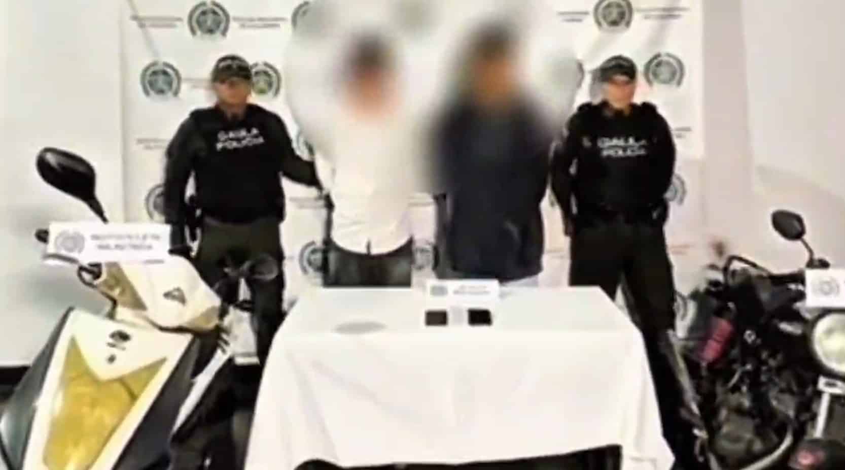 Capturan a presuntos extorsionistas en El Poblado