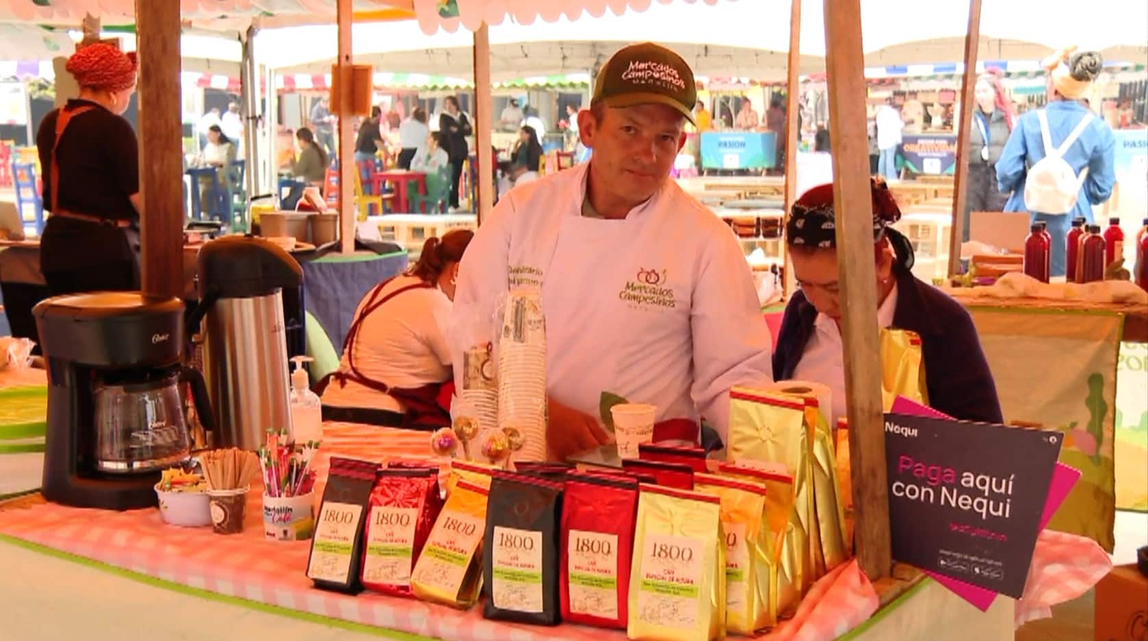 El café cambió la vida de Diego, un agricultor de Mercados Campesinos en San Sebastián de Palmitas