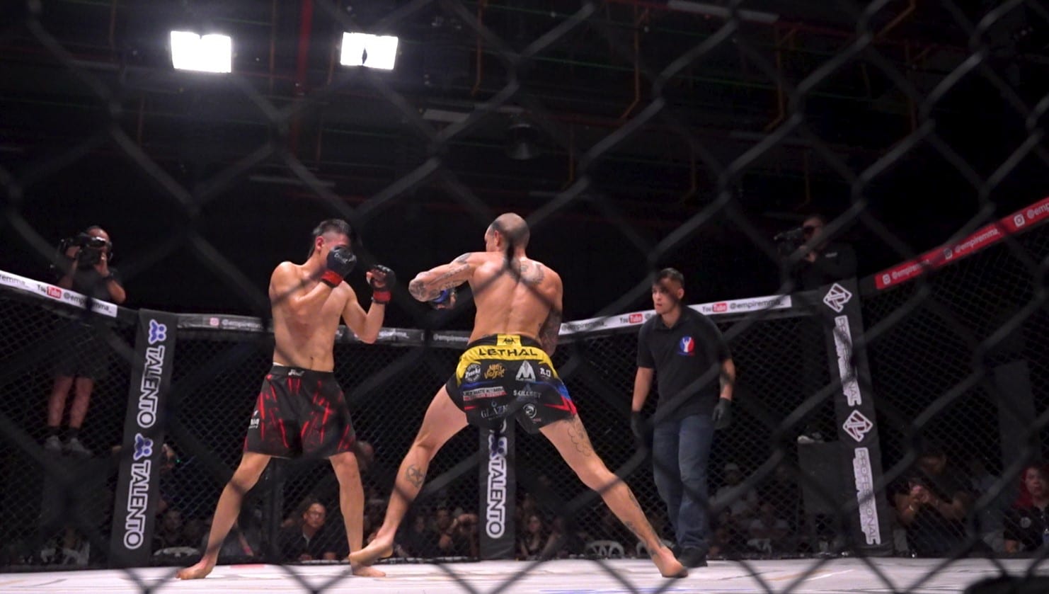 Empire MMA: Una noche de combates emocionantes en Telemedellín