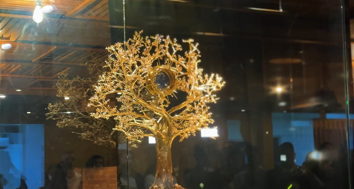 Esta es la obra de un artista carmelitano que será expuesta en Tierra Santa