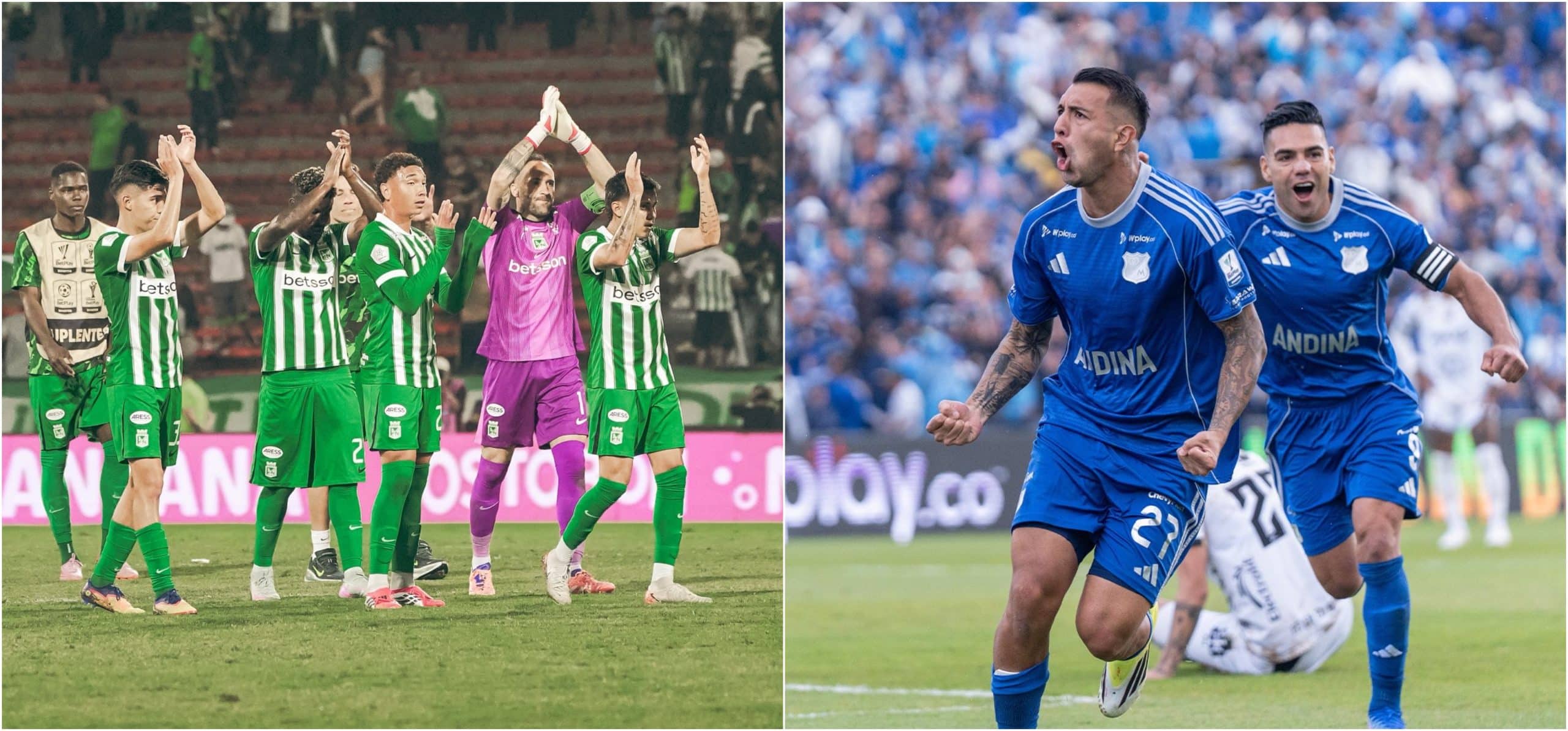 Este sería el clasificado en Copa Sudamericana entre Nacional y Millonarios, según la IA