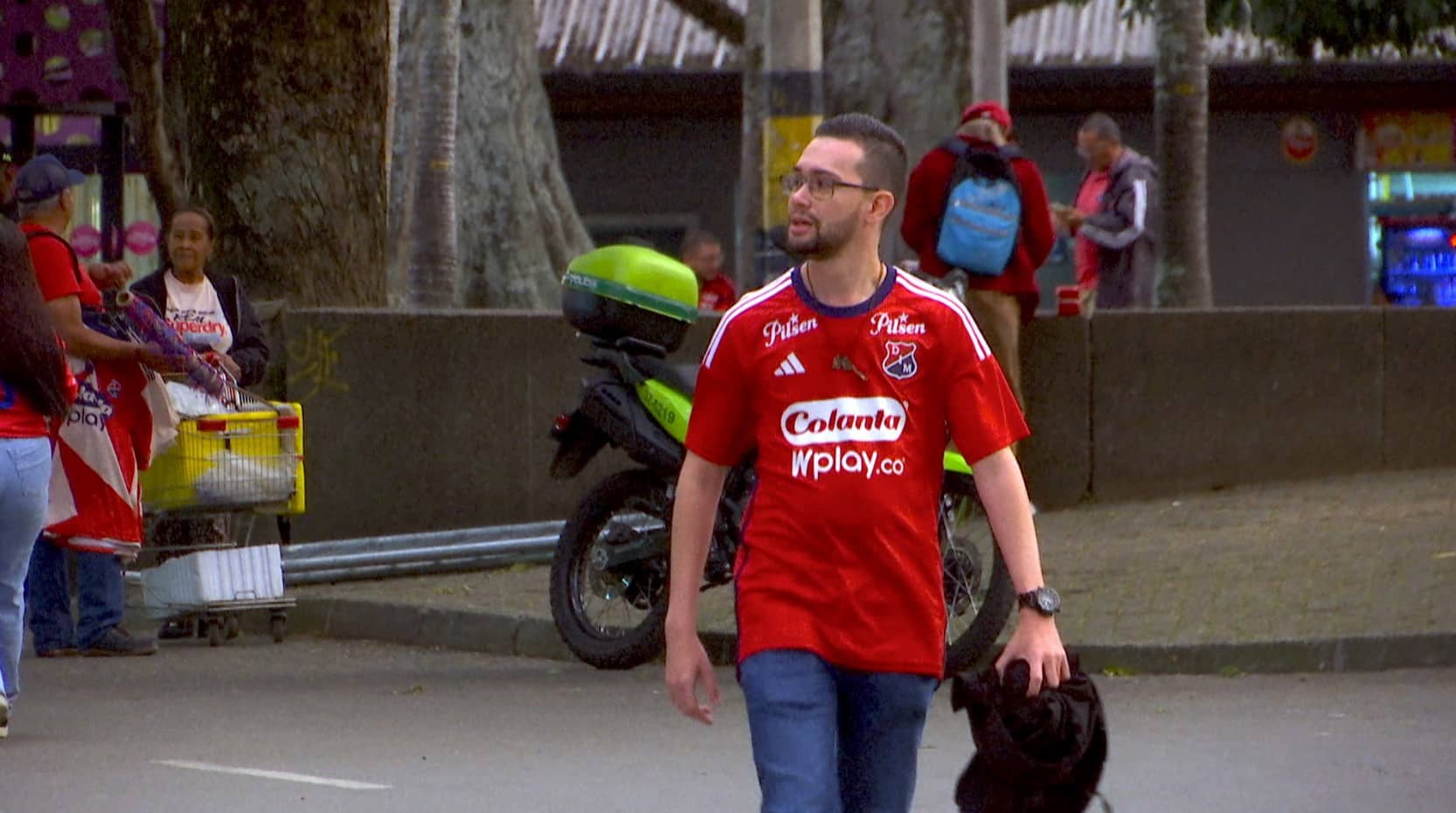 La hinchada 'poderosa' sufrió la clasificación del Independiente Medellín