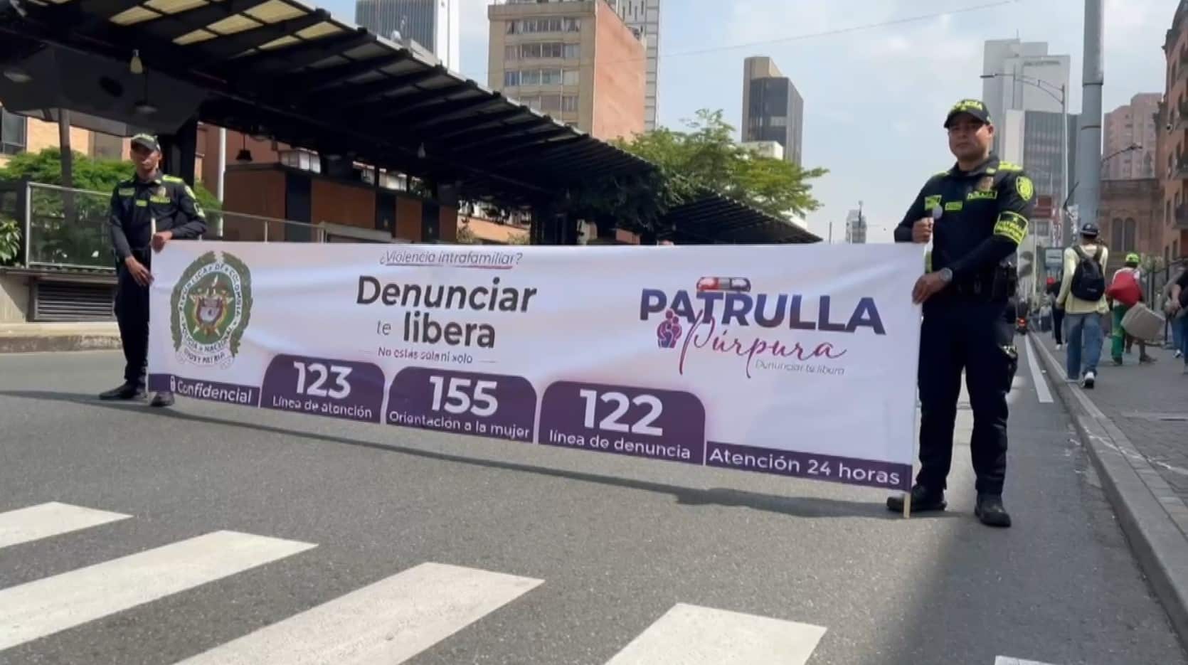 La Policía hace un llamado a denunciar la violencia contra mujeres en el Día Internacional de la Mujer