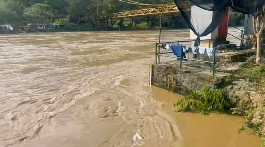 La alerta roja persiste en Venecia por el nivel del río Cauca