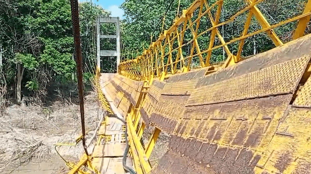 Estudiantes enfrentan riesgos para llegar a su escuela en San Juancito de Urabá