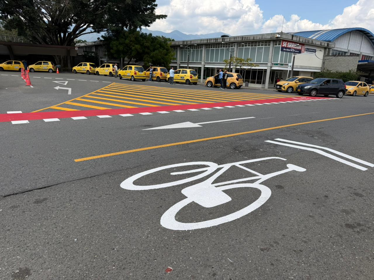 Cambios en las vías alrededor del aeropuerto Olaya Herrera en Medellín