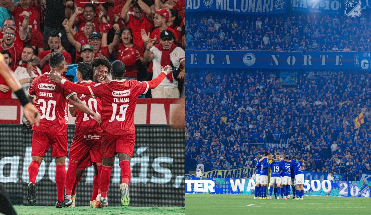 América de Cali y Millonarios conocen a sus rivales en la Copa Sudamericana 2026