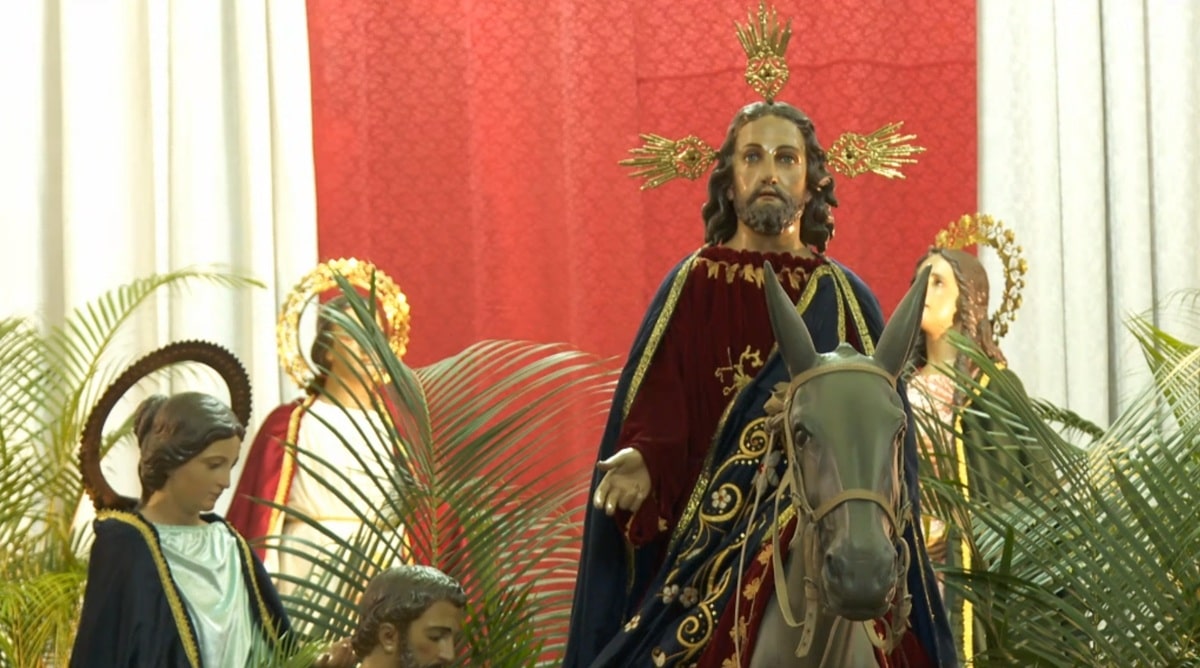 Así es la preparación de familia en Envigado para Semana Santa al ser parte de una cofradría