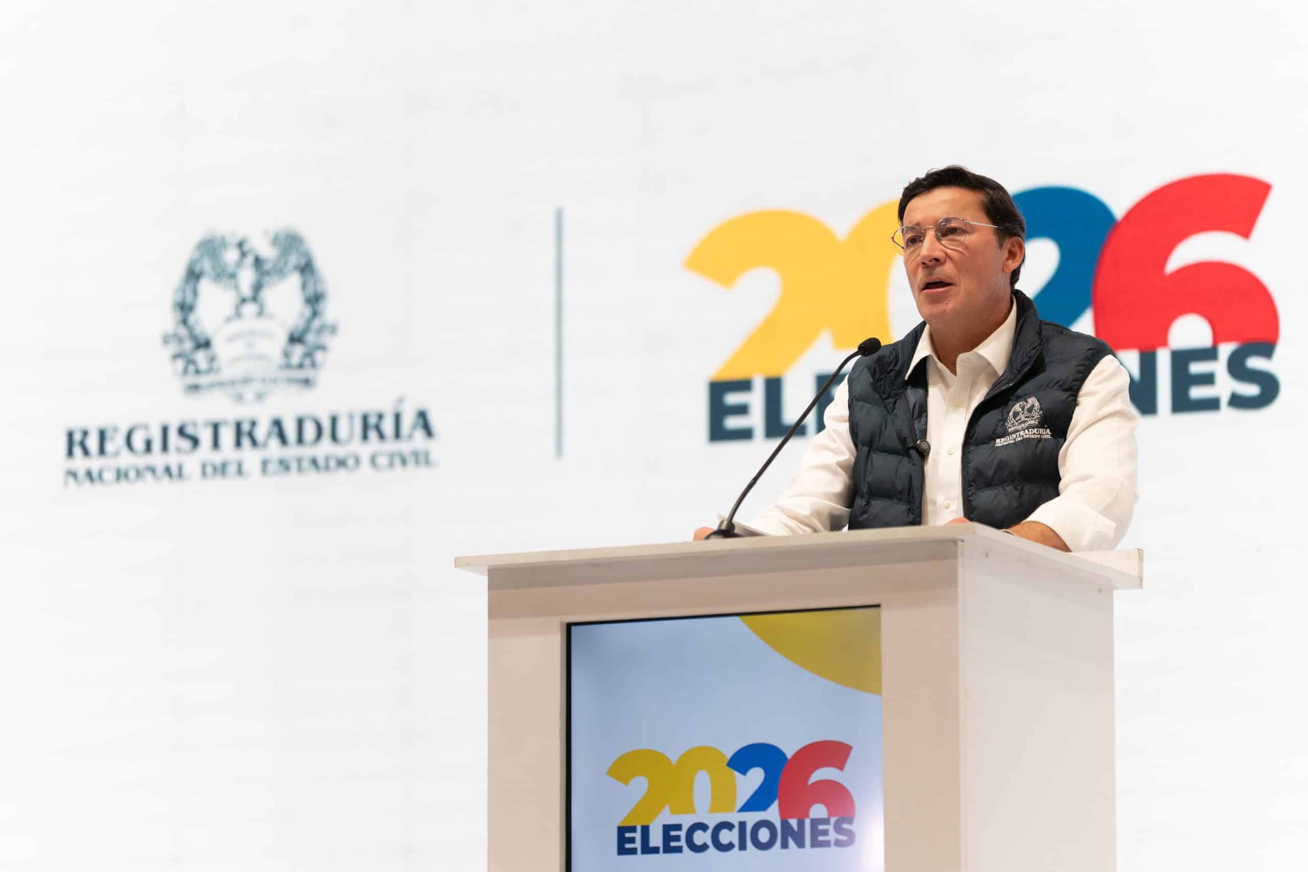 Así quedó la posición de los candidatos en el tarjetón para la primera vuelta presidencial