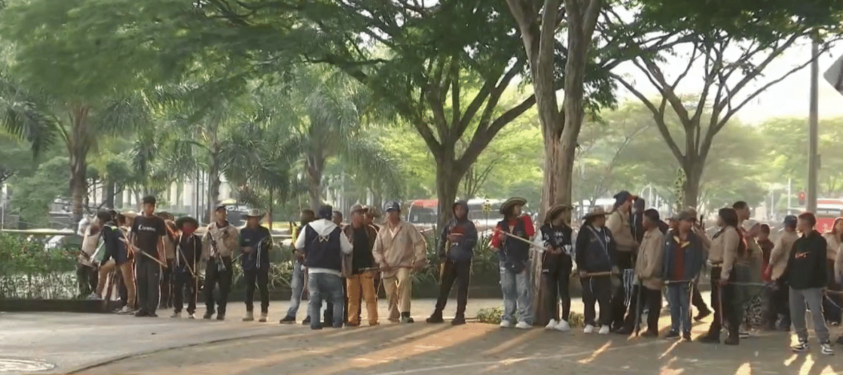 Bloqueos de la minga indígena en Medellín