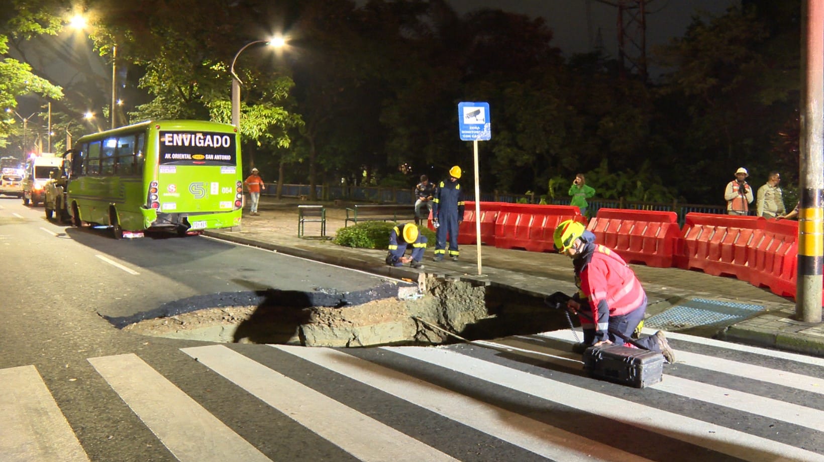 ¿Cuánto tardará la reparación de la socavación en la avenida El Poblado? Esto es lo que se sabe