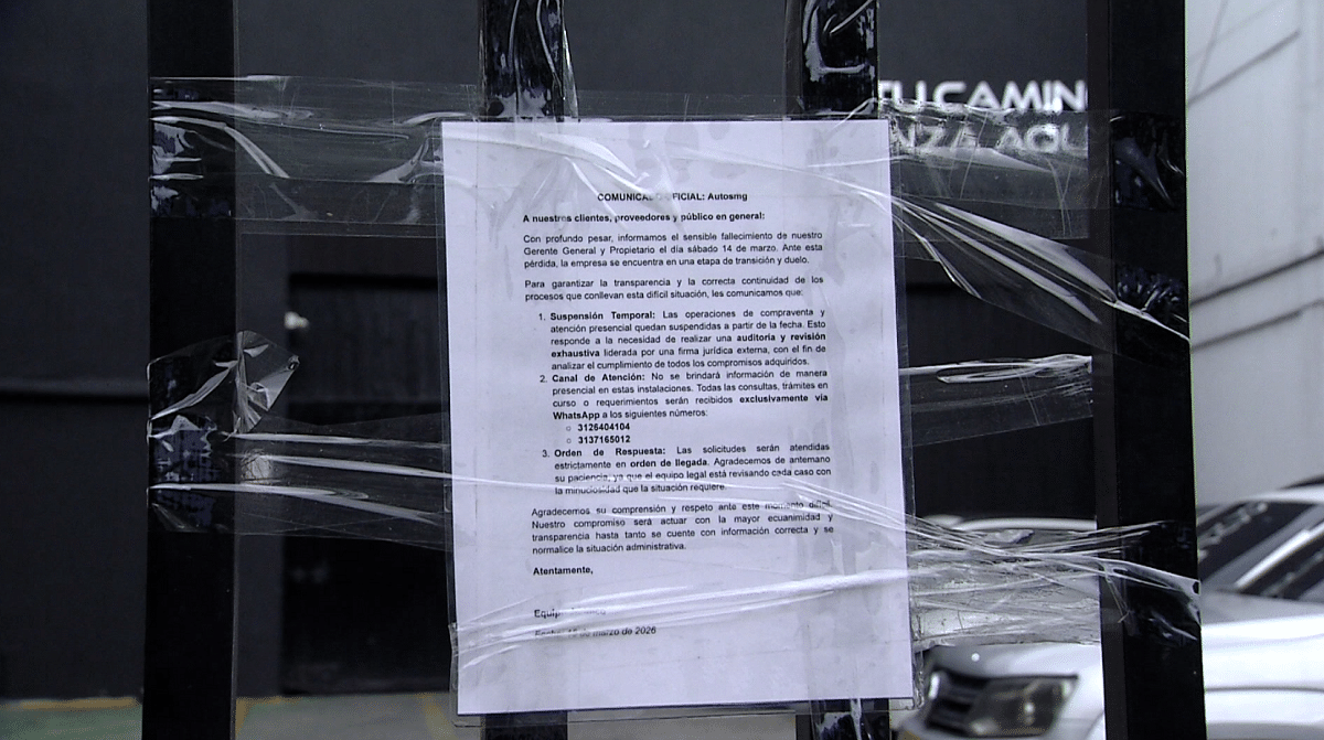 Denuncian presunta estafa masiva en un concesionario de autos en Medellín