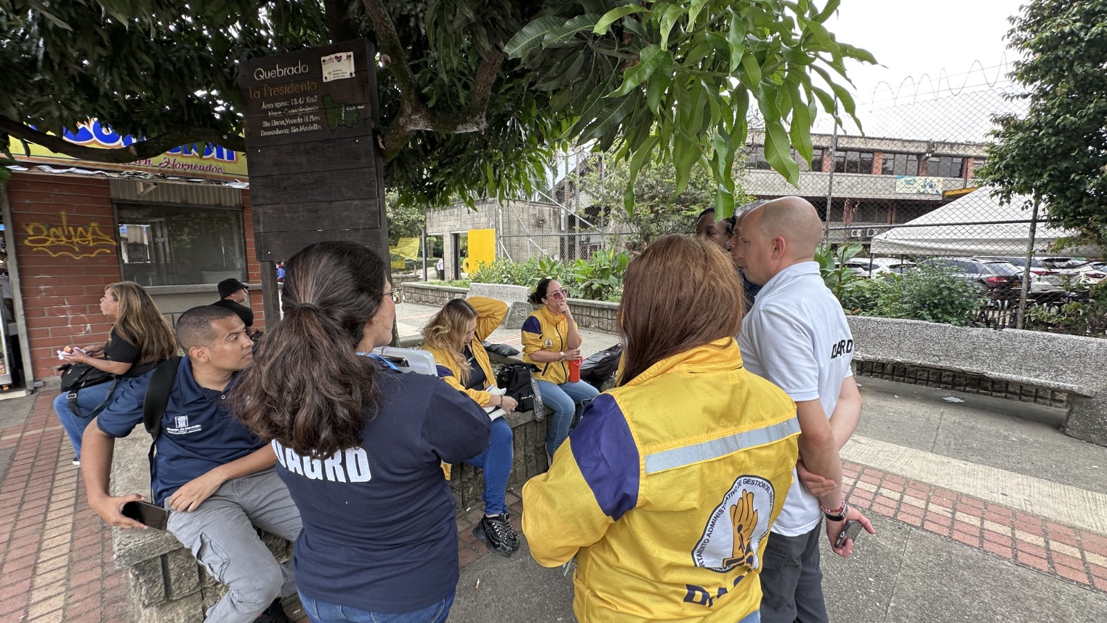 Jornadas de sensibilización en El Poblado para la reducción de riesgos climáticos
