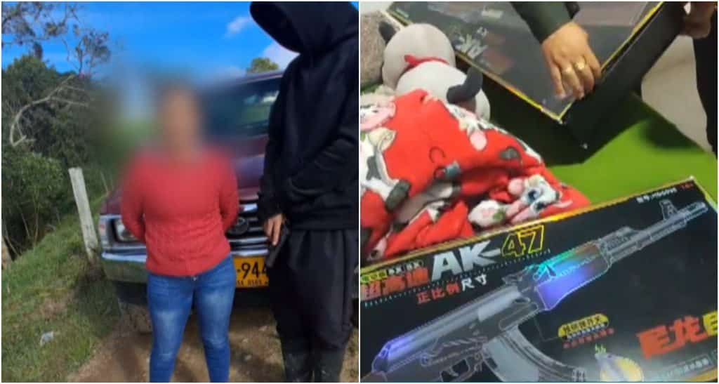 Capturan a pareja que usaba armas de juguete para secuestrar y extorsionar campesinos