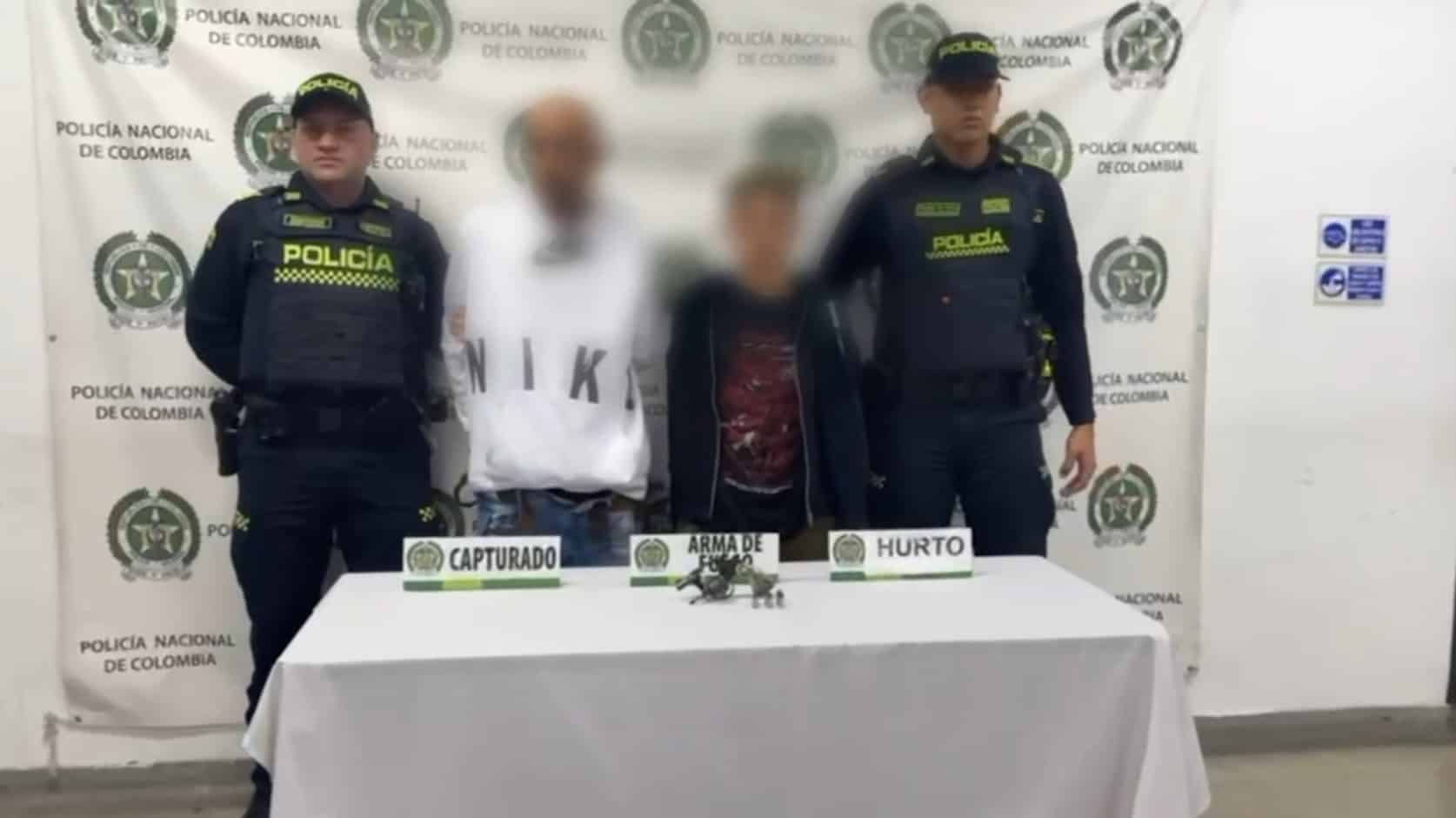 Capturan dos ladrones tras millonario robo en Itagüí: llevaban $15 millones, oro y un celular