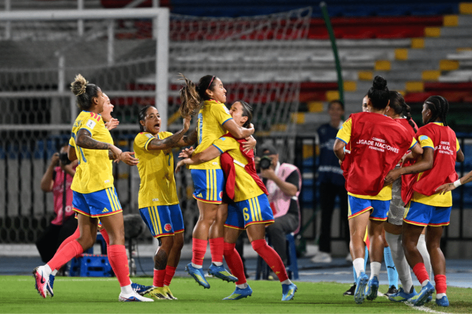 Colombia femenina logra victoria ante Venezuela en la Liga de Naciones