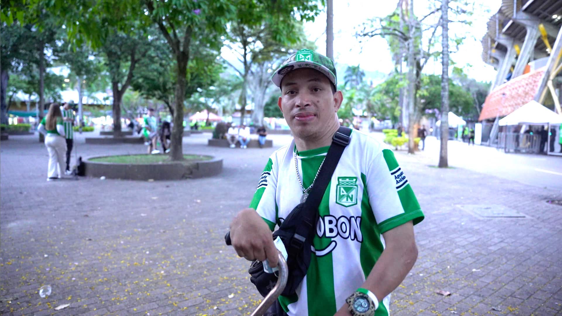 La historia de Luis Fernando Gaviria: un hincha de Atlético Nacional que lucha contra la adversidad