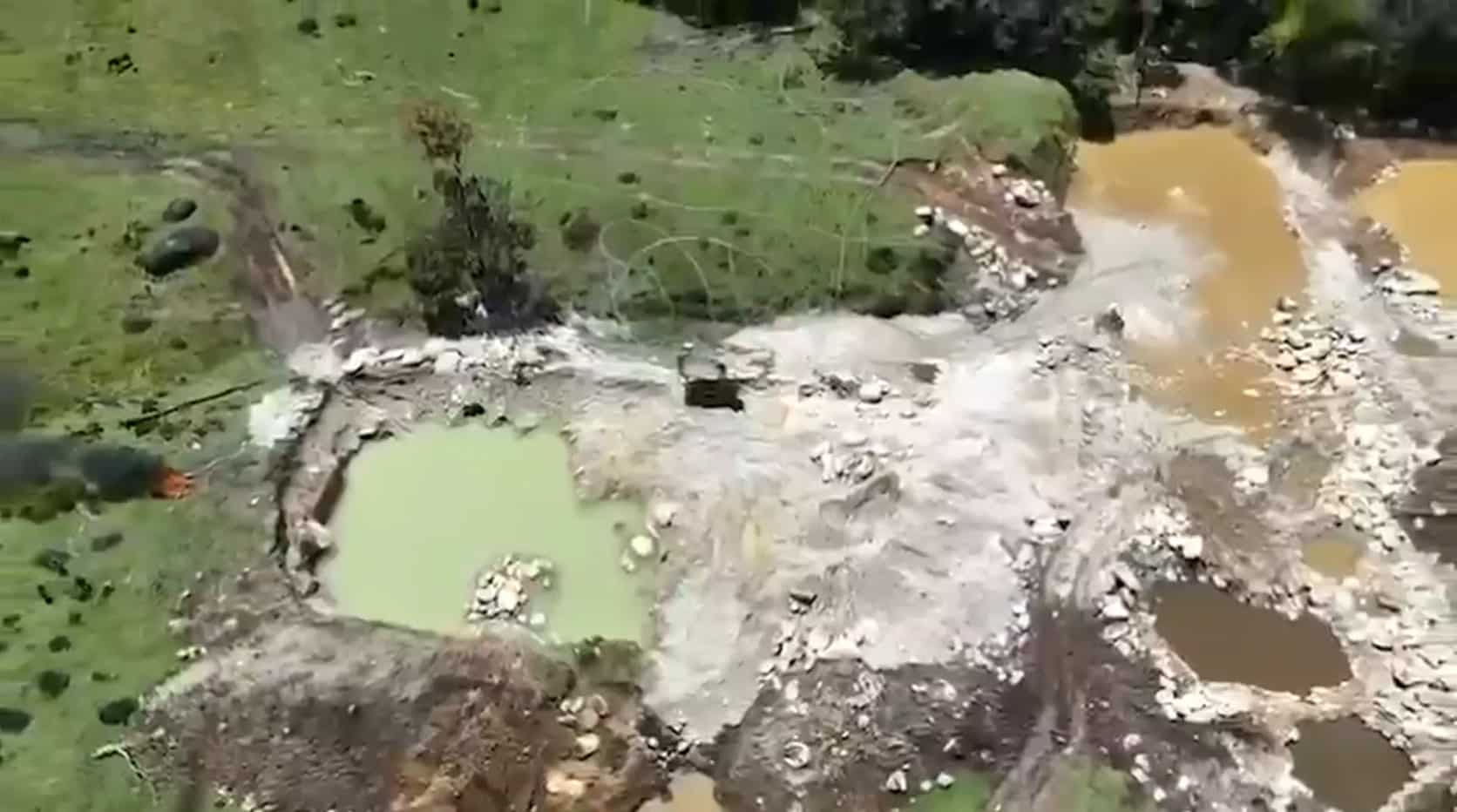 Desmantelan minas ilegales del Clan del Golfo en San Luis