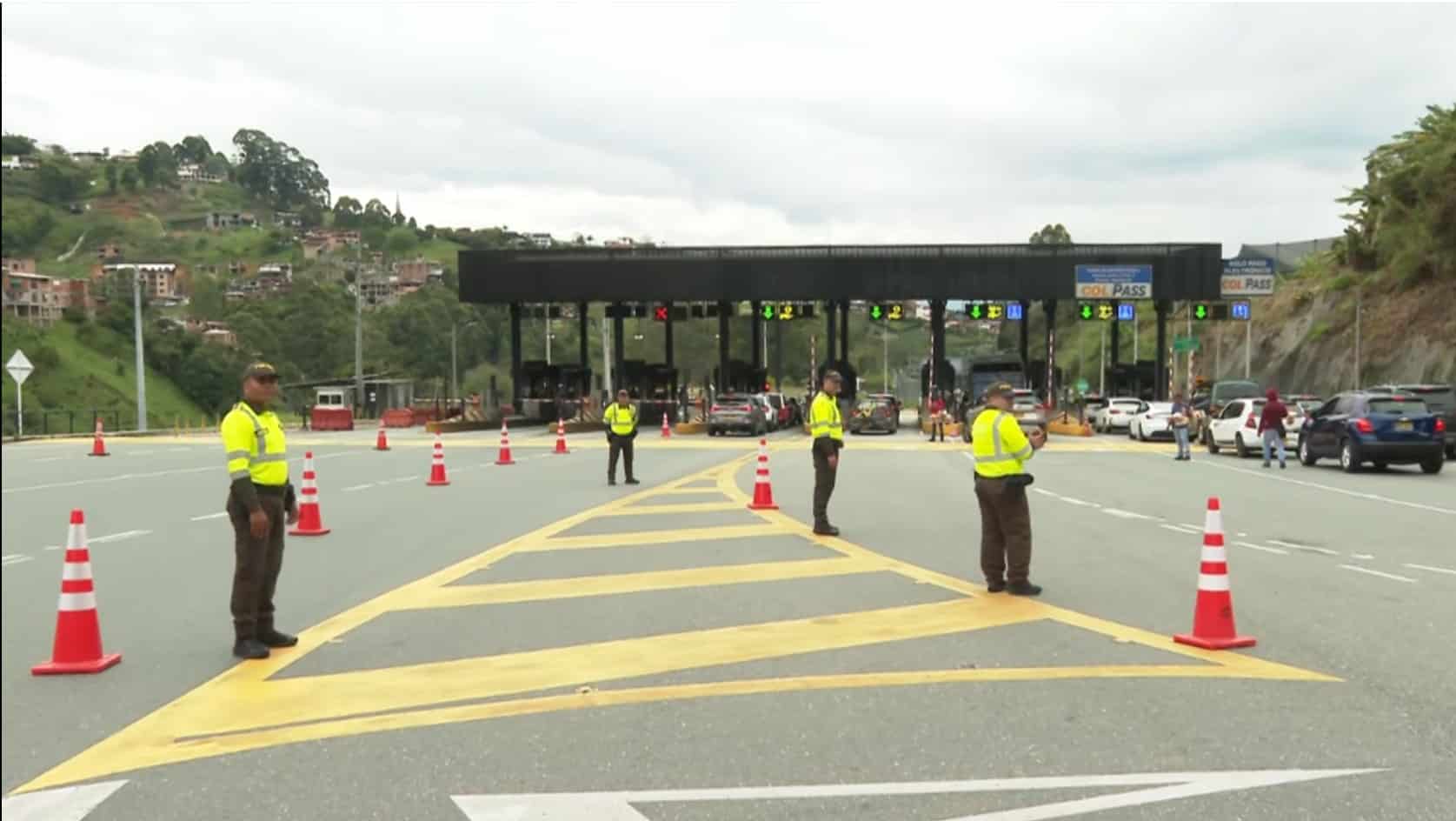 Movilización de más de un millón de vehículos en el Valle de Aburrá durante la Semana Santa